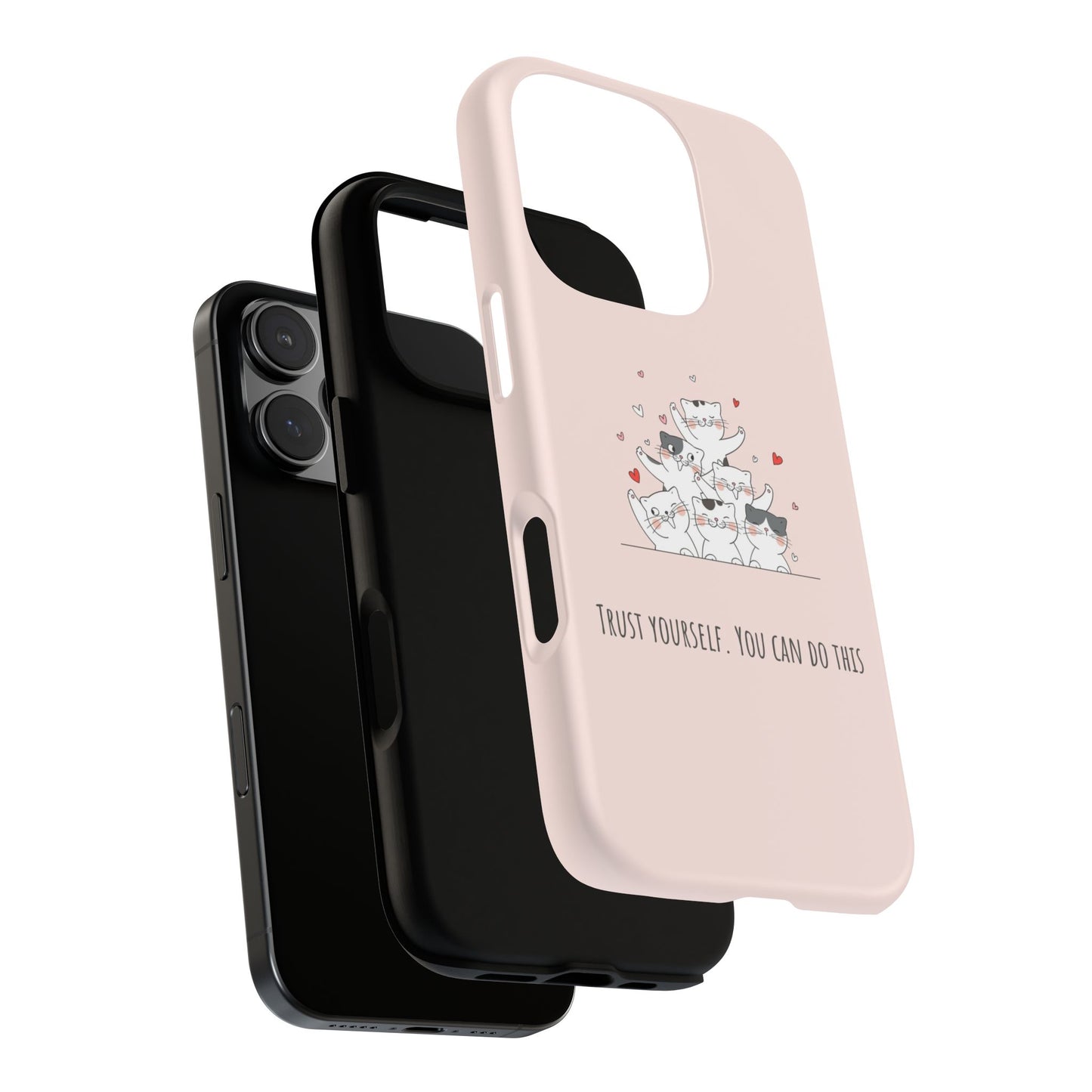 Tough Phone Case, Stylish Glossy Finish, Durable Design, Cute and Trendy Cover for Smartphones