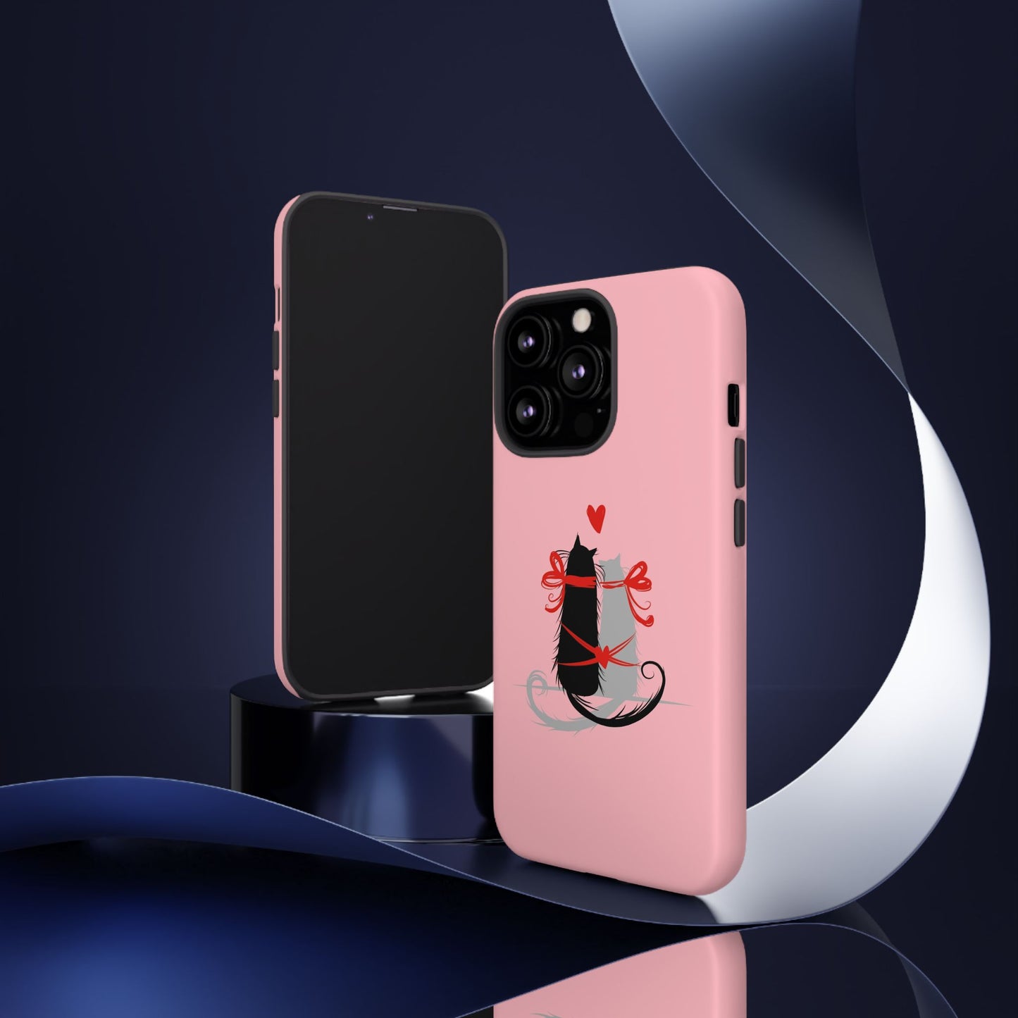 Cute Tough Phone Case, Trendy Glossy Finish, Durable and Fashionable, Stylish Everyday Cover, Smartphone Protection