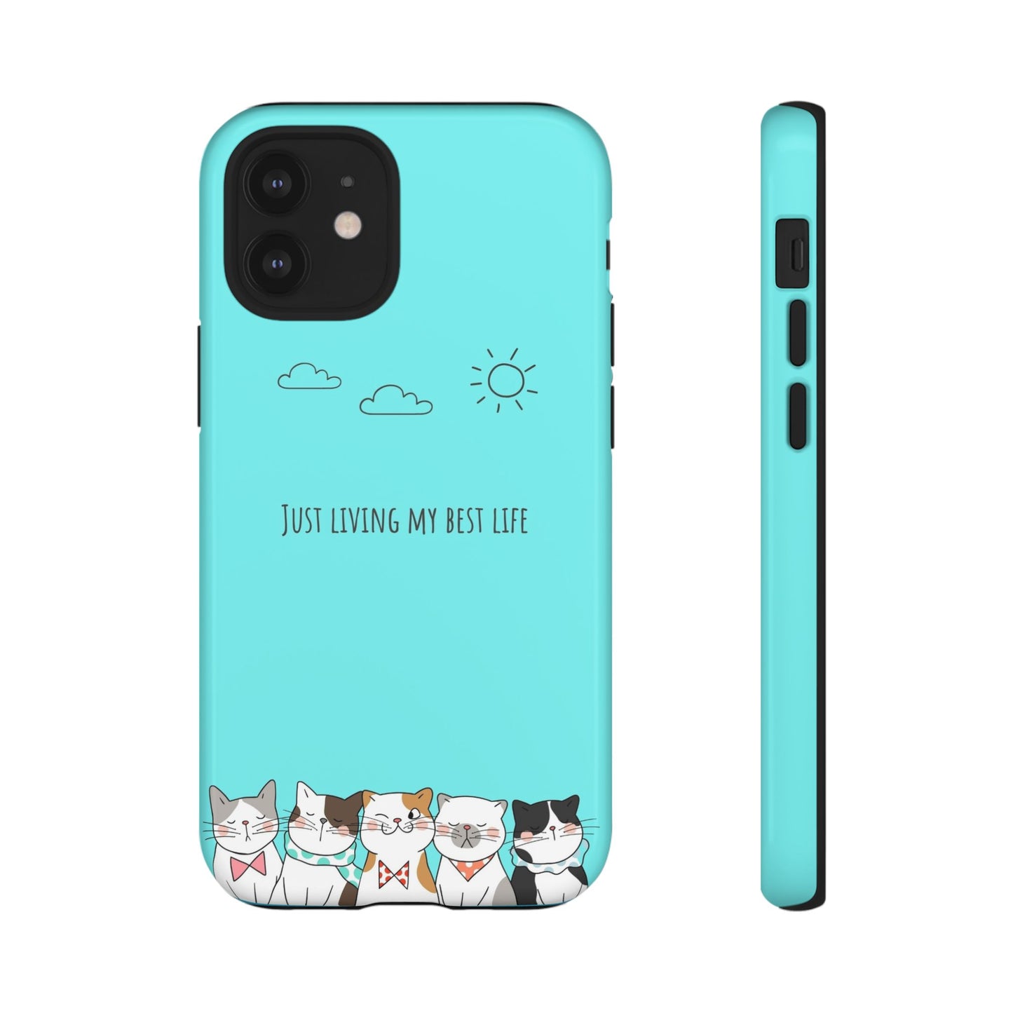 Durable Tough Phone Case, Stylish Trendy Glossy Finish, Cute Design for Smartphone Protection