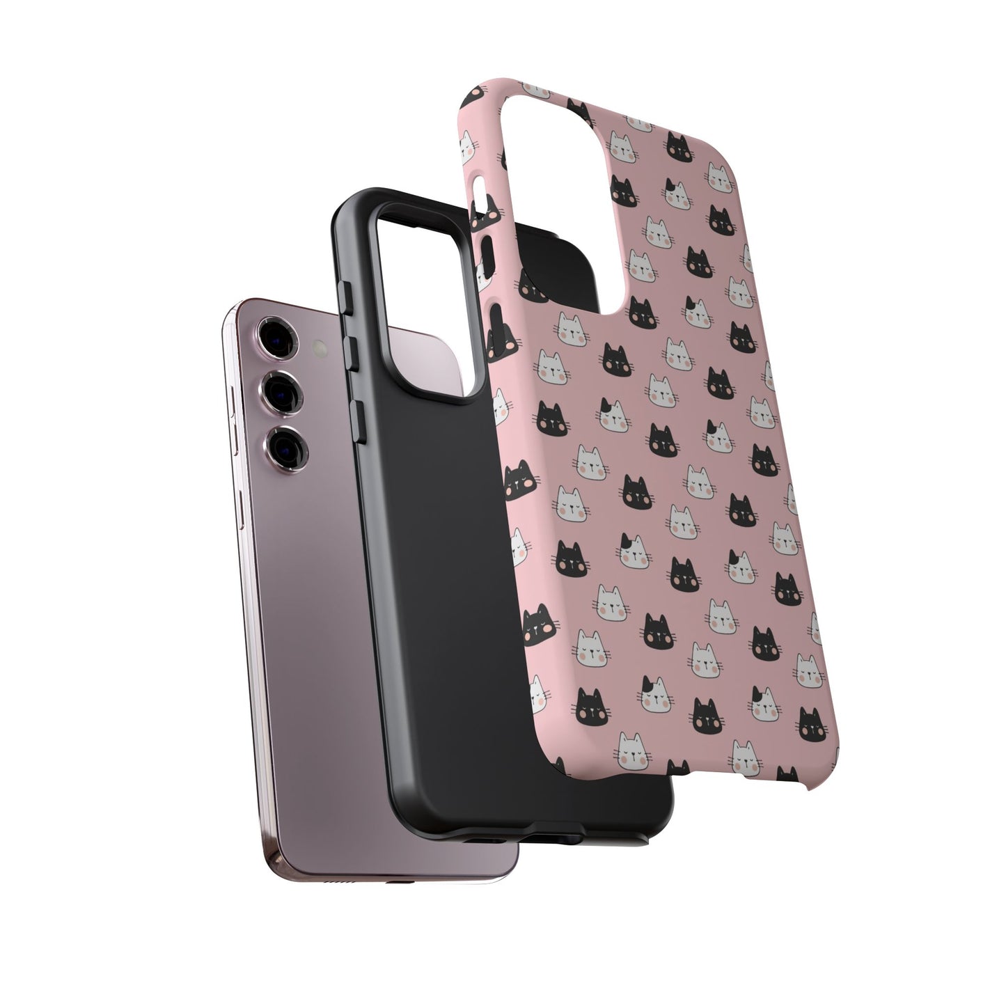 Durable Tough Phone Case, Glossy Fashionable Finish, Trendy and Cute, Stylish Everyday Cover, Smartphone Protection