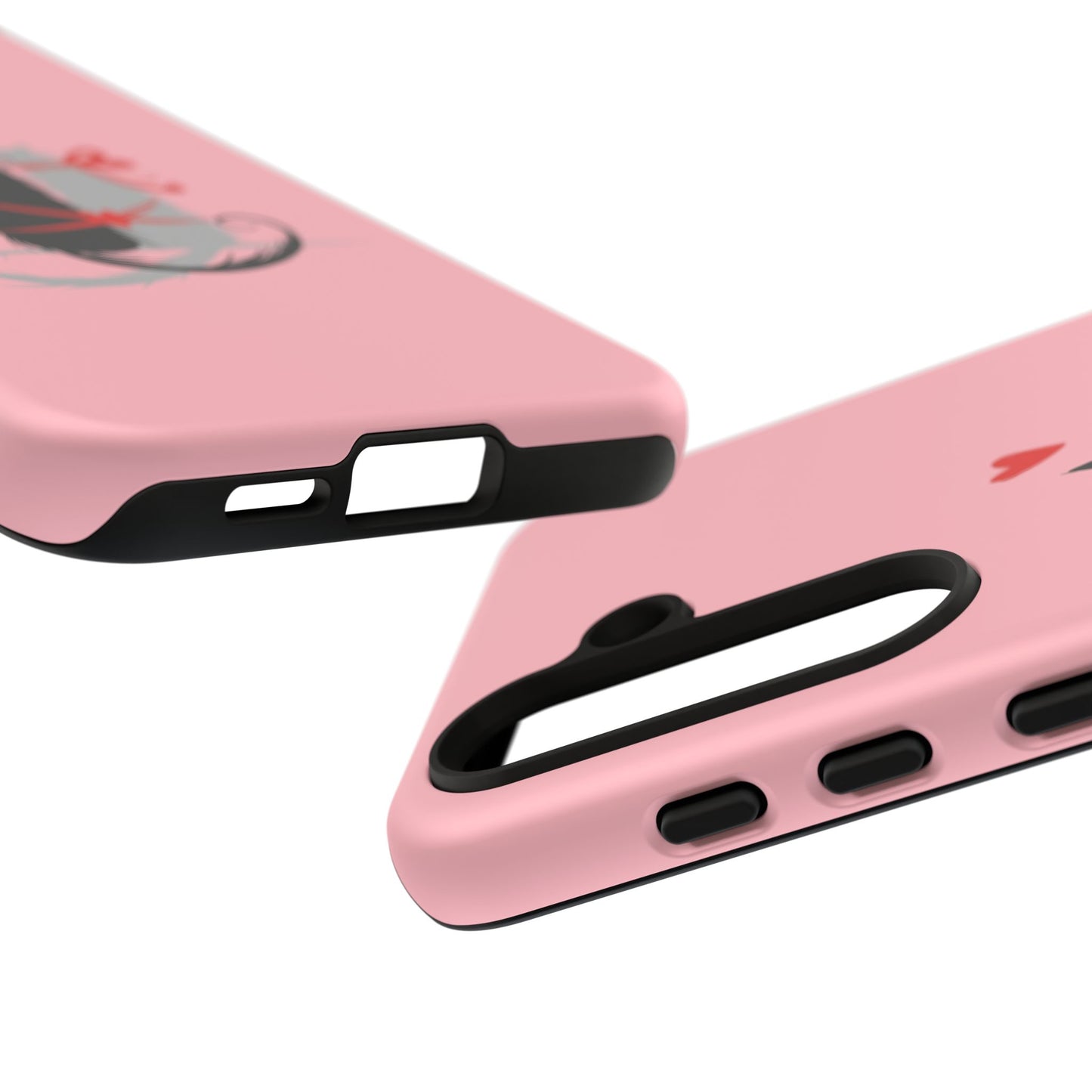 Cute Tough Phone Case, Trendy Glossy Finish, Durable and Fashionable, Stylish Everyday Cover, Smartphone Protection