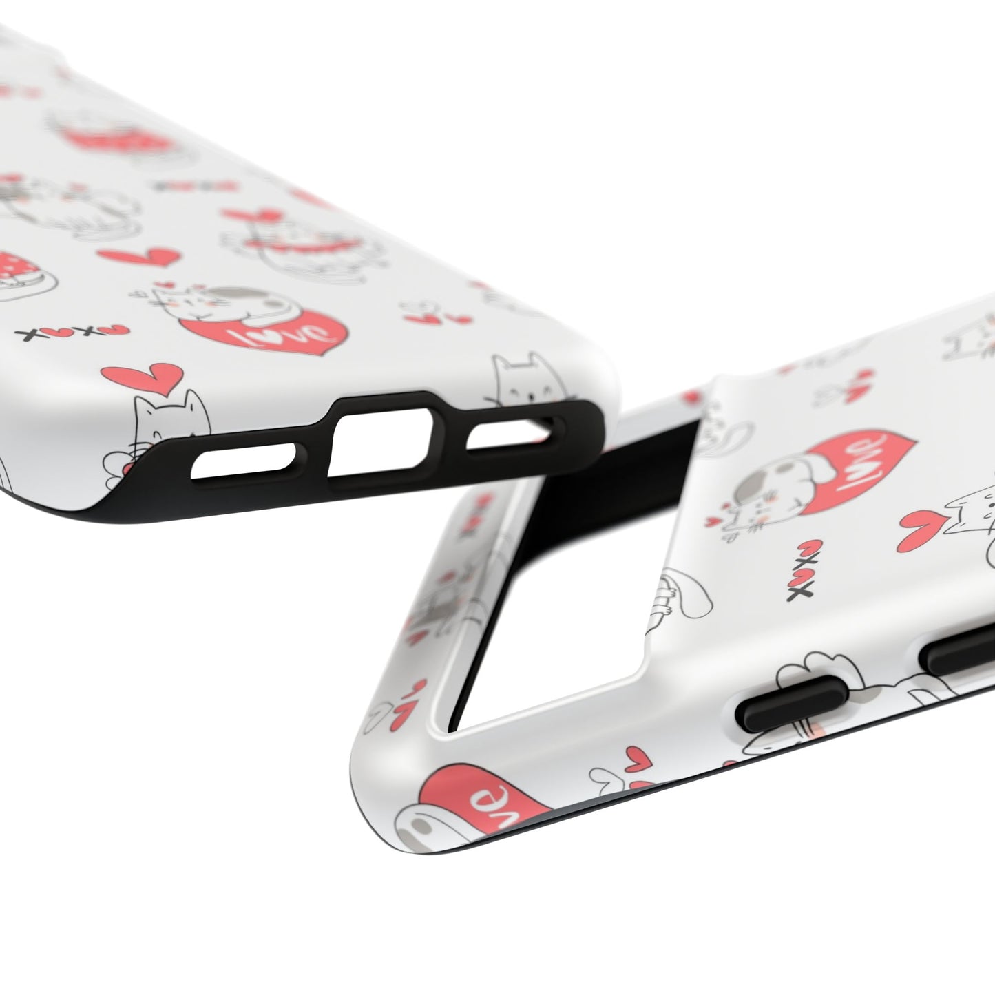 Durable Tough Phone Case, Trendy Glossy Cover, Stylish Cute Design, Perfect for Smartphone Protection