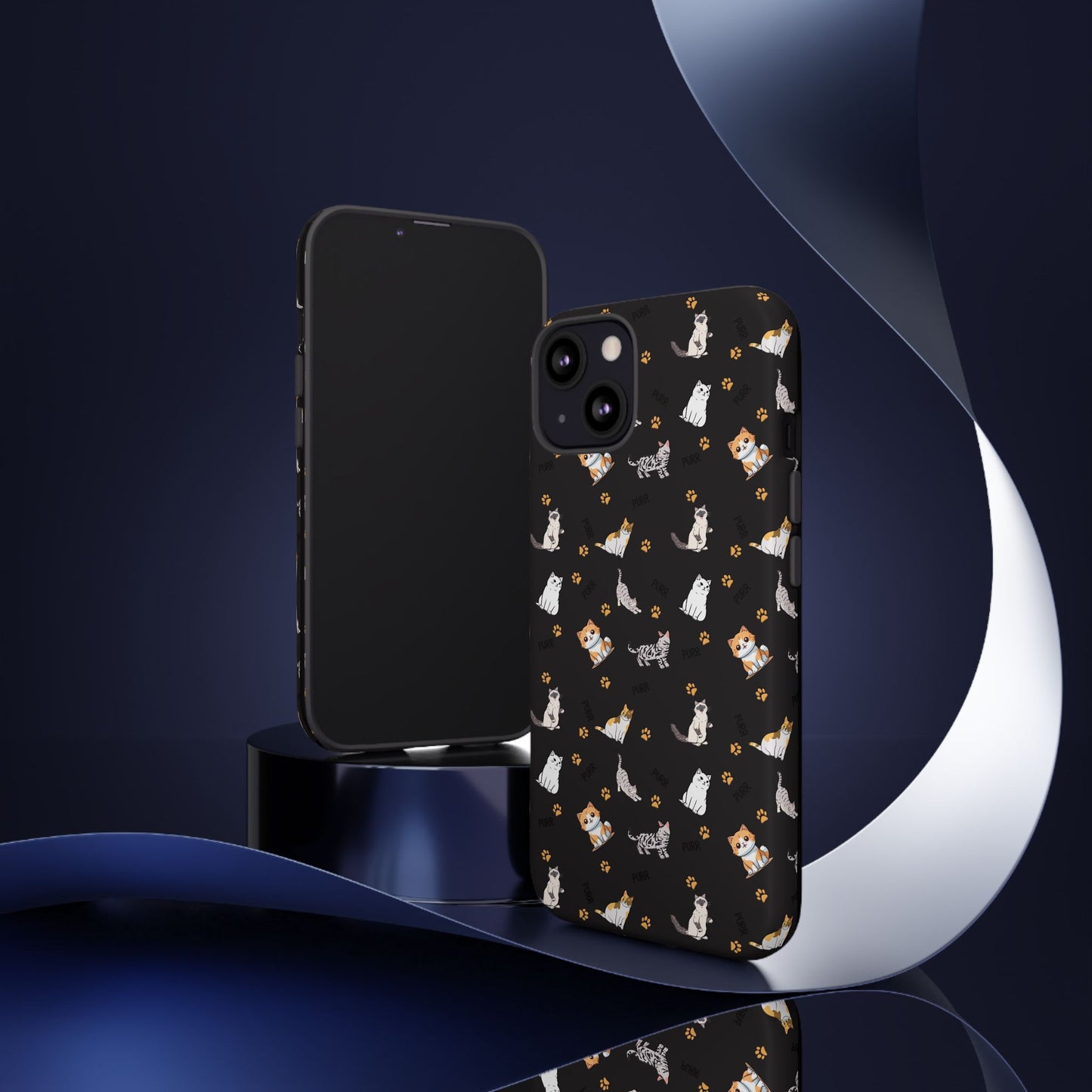Durable Tough Phone Case, Stylish Glossy Finish, Trendy Cute Design, Everyday Protection for Smartphones