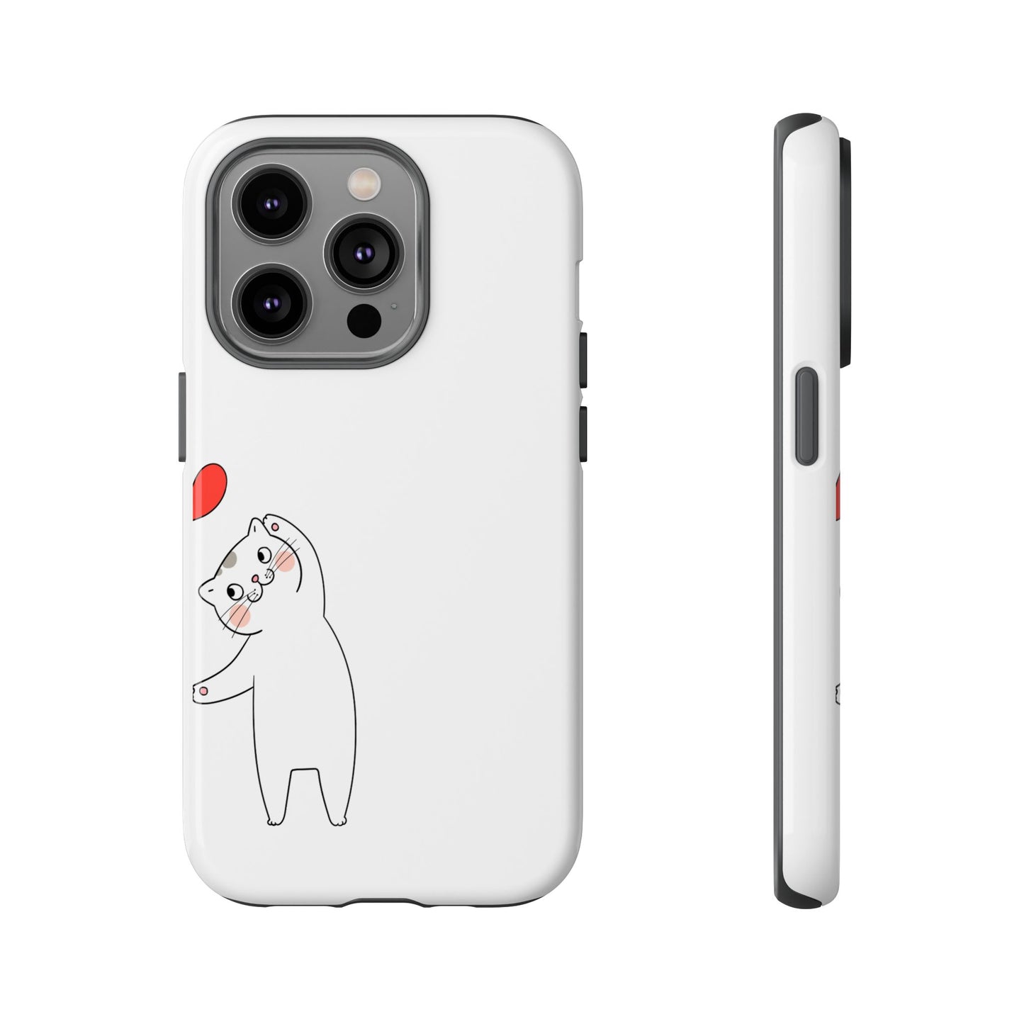 Tough Phone Case, Cute and Stylish Design, Durable Glossy Finish, Trendy Smartphone Protection for Daily Use