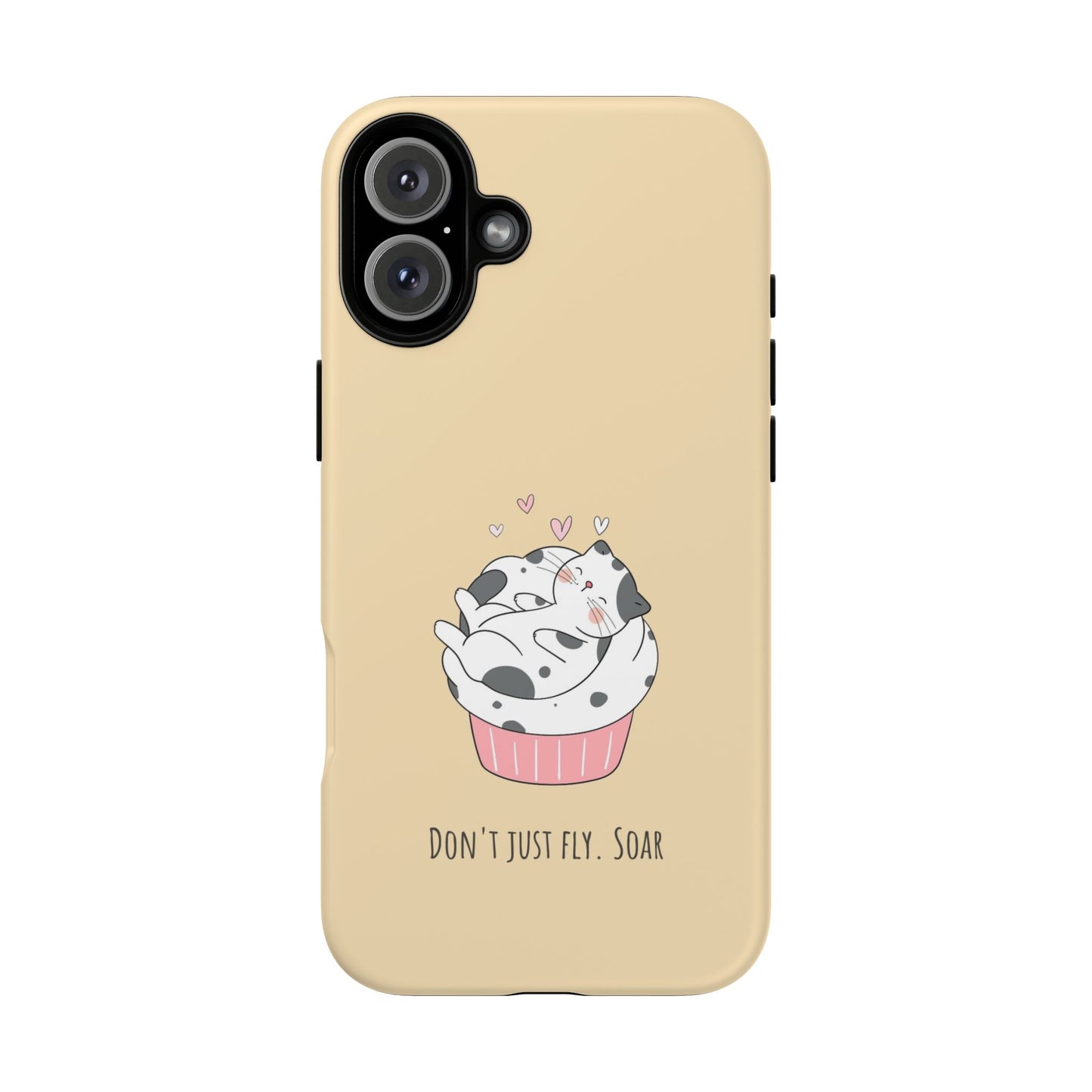 Tough Phone Case, Glossy Cute Design, Durable and Stylish, Trendy Smartphone Cover for Daily Use
