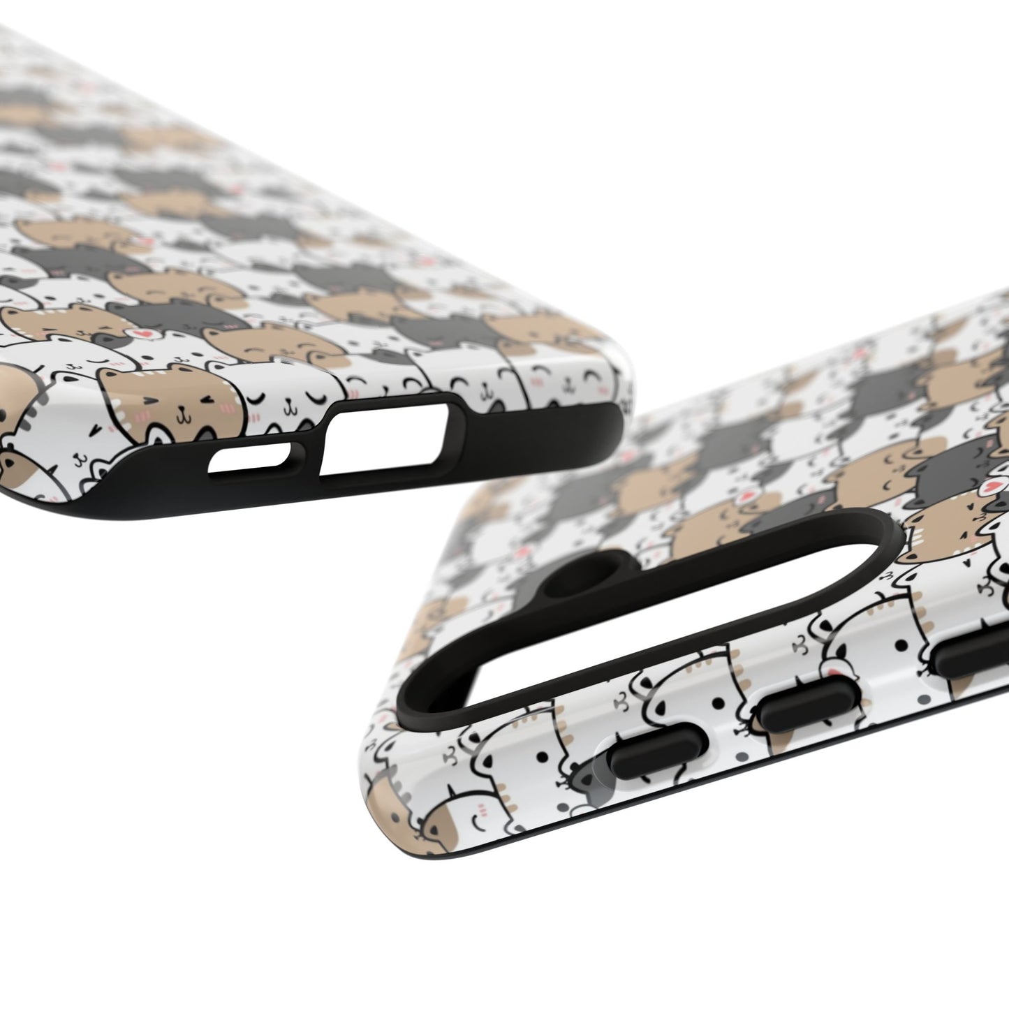 Tough Phone Case, Glossy Cute Finish, Durable and Stylish Design, Trendy Smartphone Protection