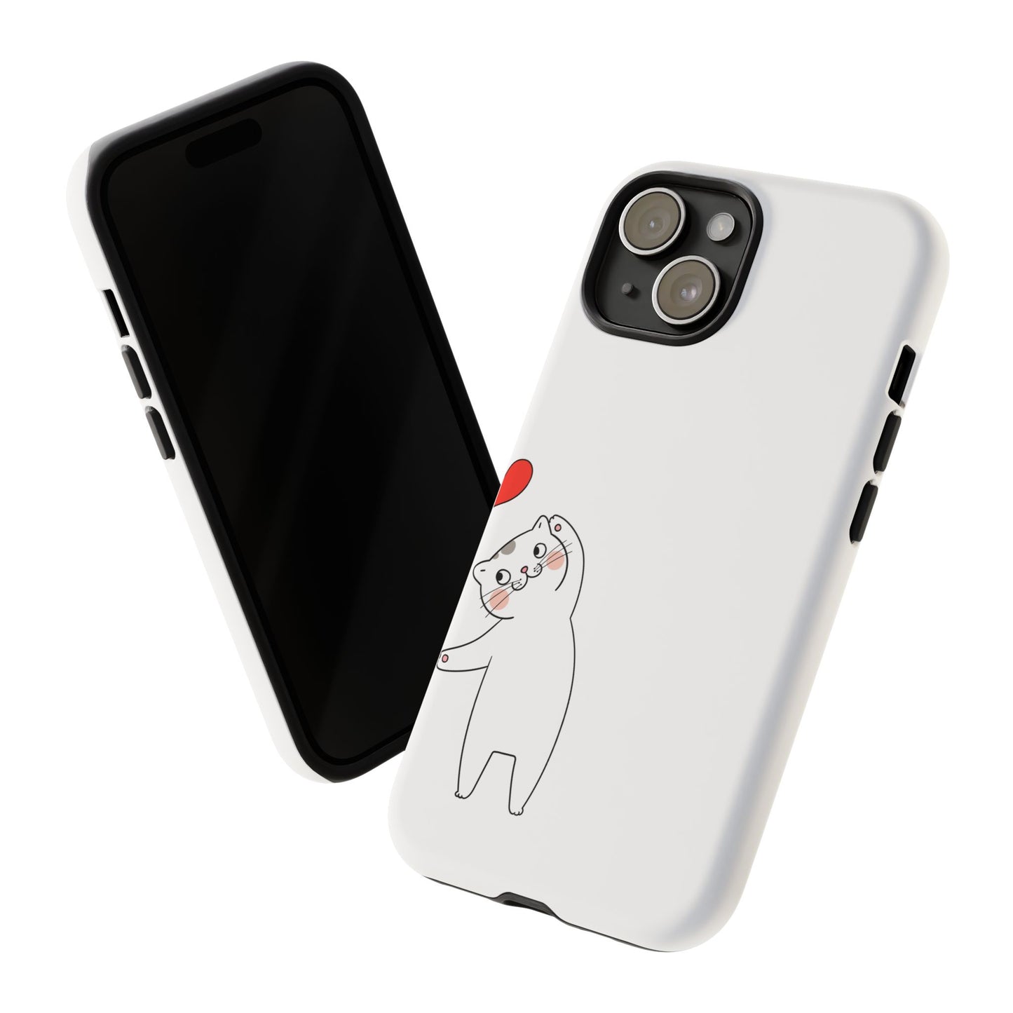Tough Phone Case, Cute and Stylish Design, Durable Glossy Finish, Trendy Smartphone Protection for Daily Use