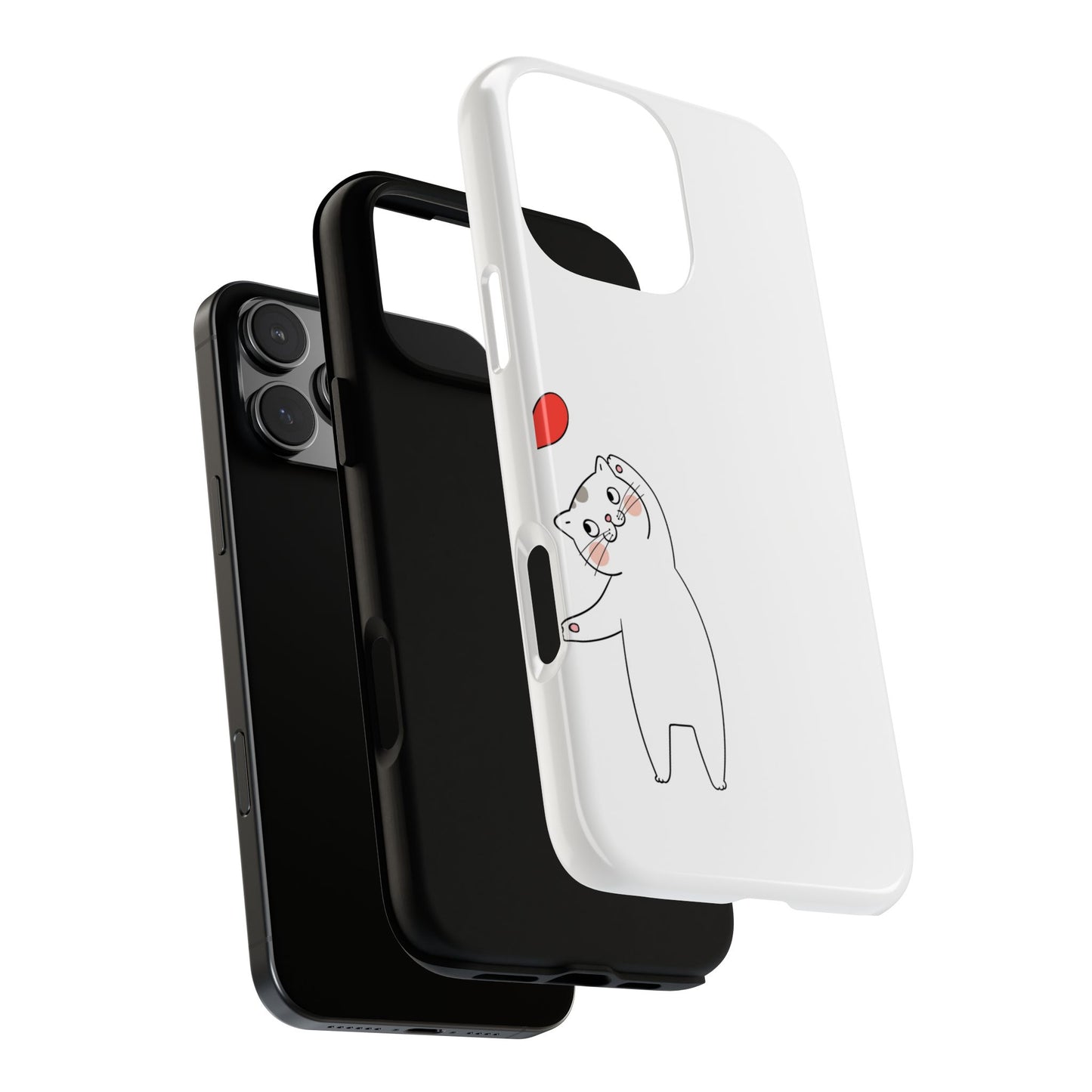 Tough Phone Case, Cute and Stylish Design, Durable Glossy Finish, Trendy Smartphone Protection for Daily Use