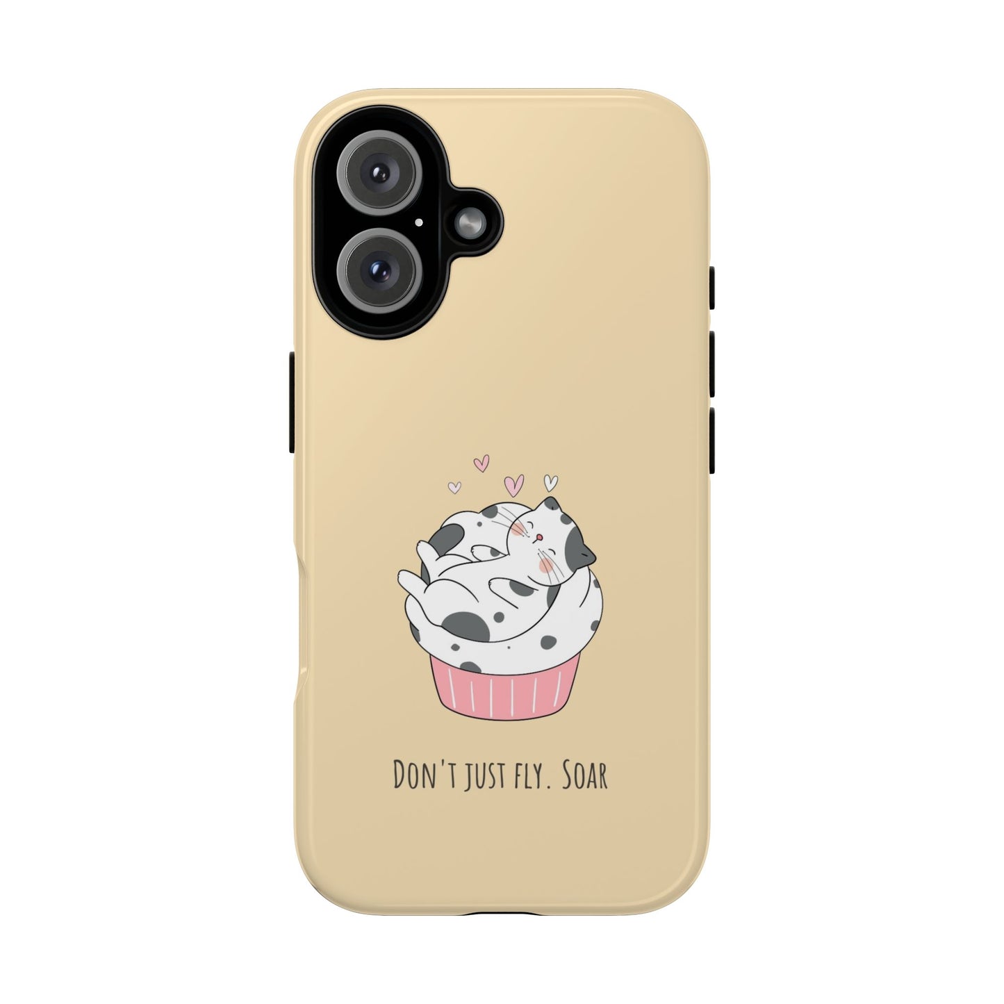 Tough Phone Case, Glossy Cute Design, Durable and Stylish, Trendy Smartphone Cover for Daily Use