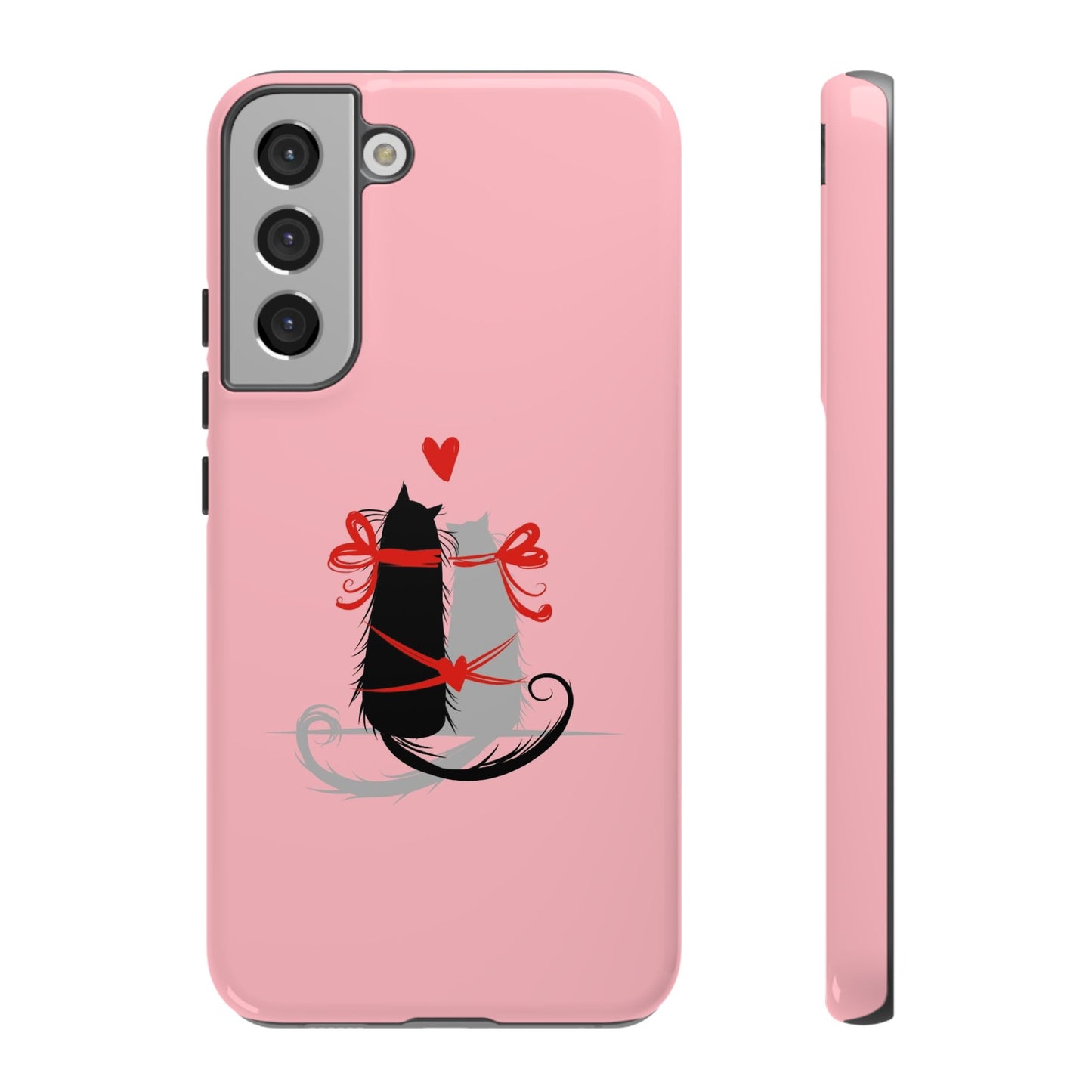 Cute Tough Phone Case, Trendy Glossy Finish, Durable and Fashionable, Stylish Everyday Cover, Smartphone Protection