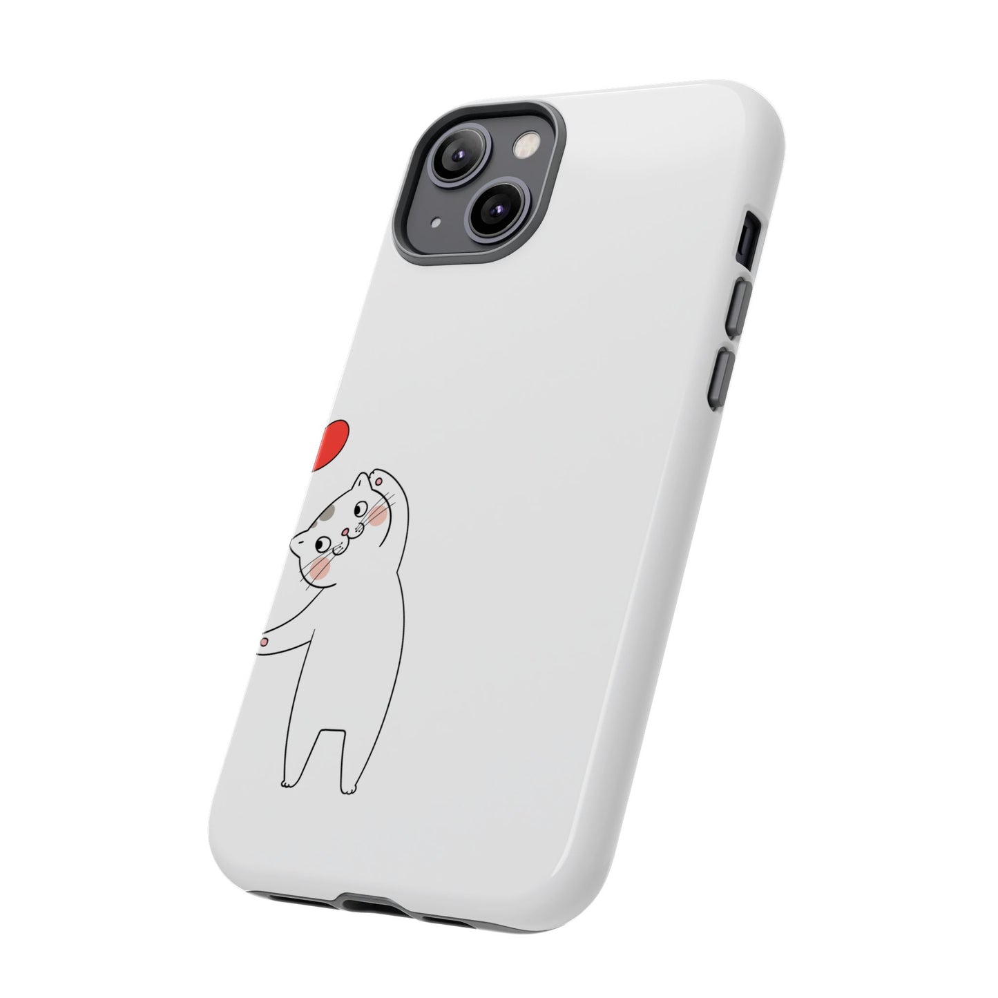 Tough Phone Case, Cute and Stylish Design, Durable Glossy Finish, Trendy Smartphone Protection for Daily Use