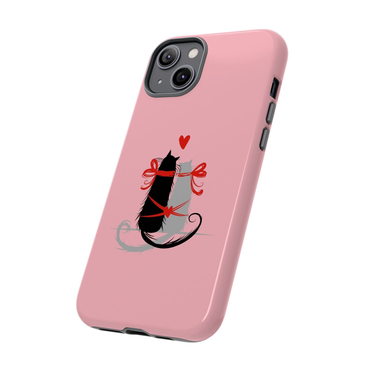 Cute Tough Phone Case, Trendy Glossy Finish, Durable and Fashionable, Stylish Everyday Cover, Smartphone Protection