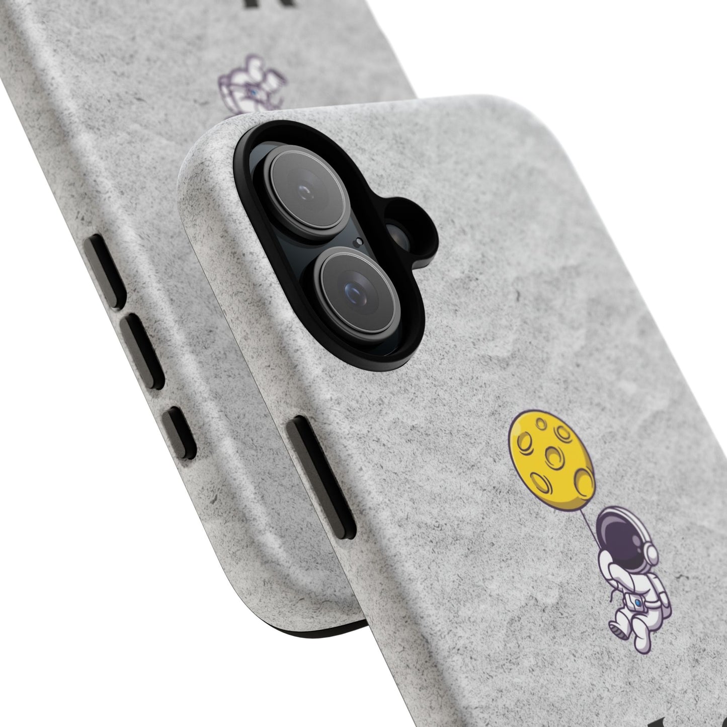 Astronaut Moon Phone Case - "Dust in My Veins" Durable Tough Case