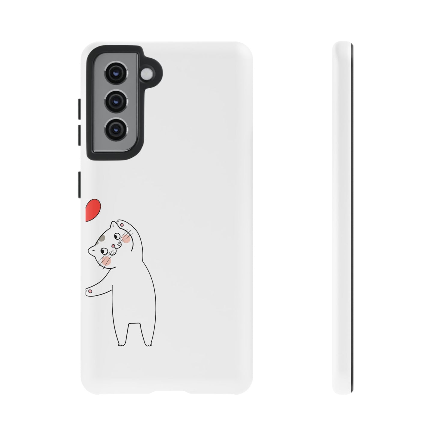 Tough Phone Case, Cute and Stylish Design, Durable Glossy Finish, Trendy Smartphone Protection for Daily Use