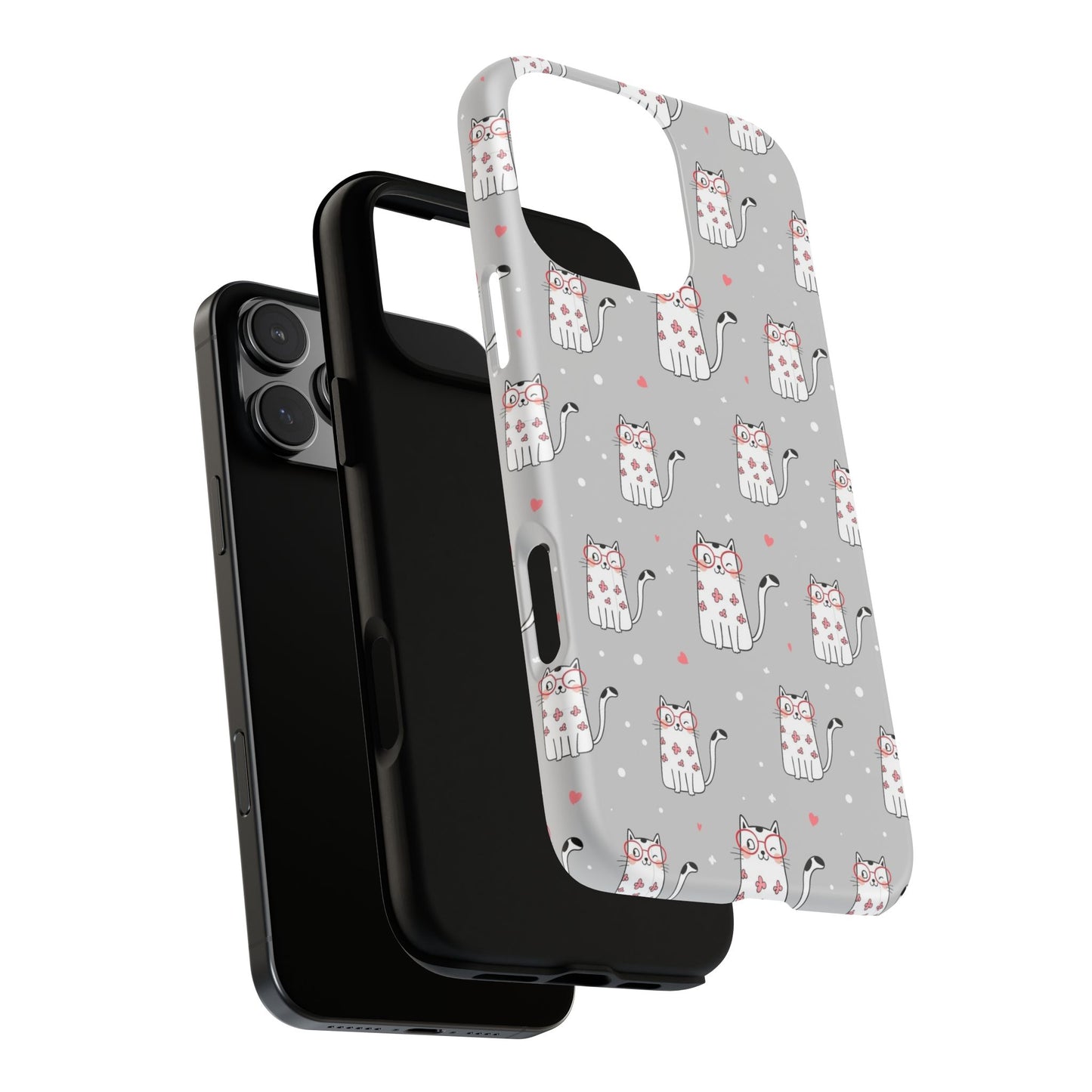 Durable Tough Phone Case, Stylish Glossy Cover, Trendy Cute Design, Perfect for Smartphone Use