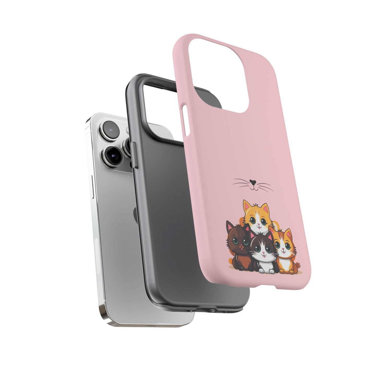 Durable Tough Phone Case, Glossy Stylish Finish, Trendy and Cute Design, Fashionable Everyday Smartphone Cover